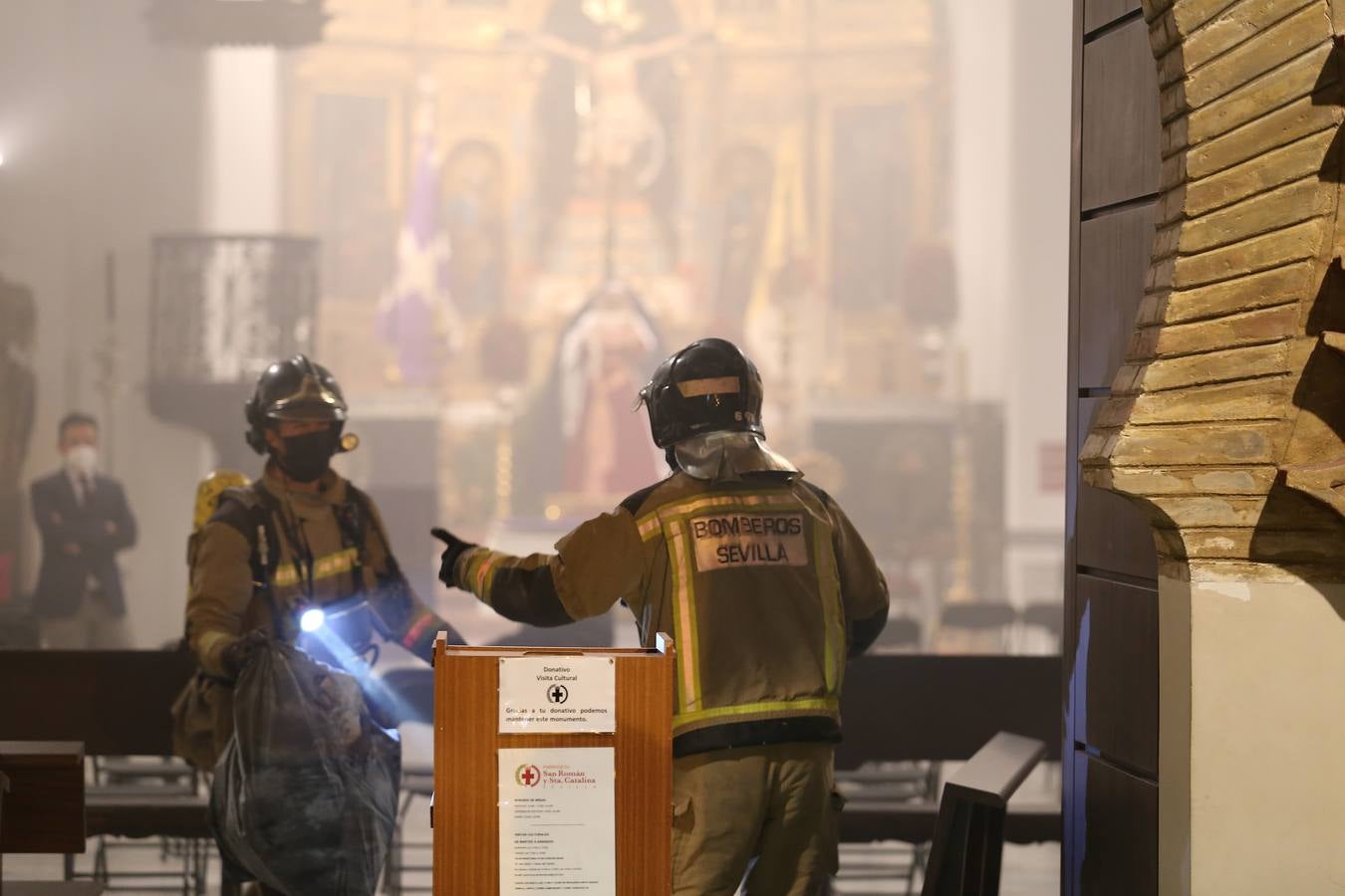 Conato de incendio en Santa Catalina