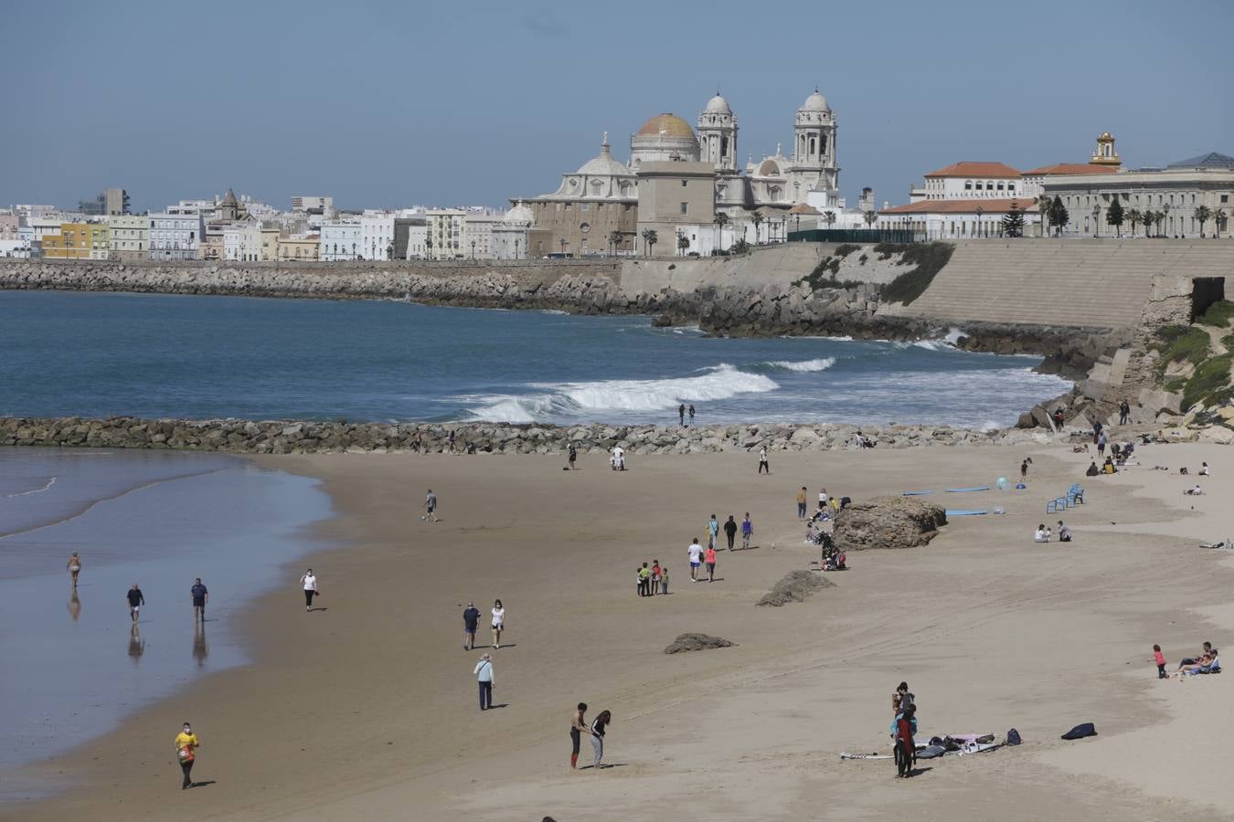 Fotos: ambiente en Cádiz en este primer sábado en el que la provincia está en nivel 2