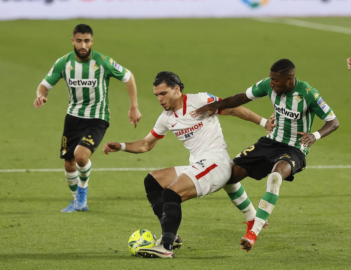 Partido de LaLiga entre el Sevilla y el Betis en el Sánchez-Pizjuán