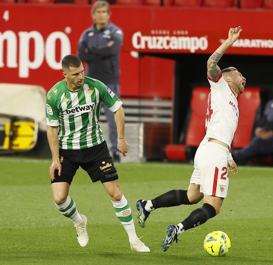 Partido de LaLiga entre el Sevilla y el Betis en el Sánchez-Pizjuán