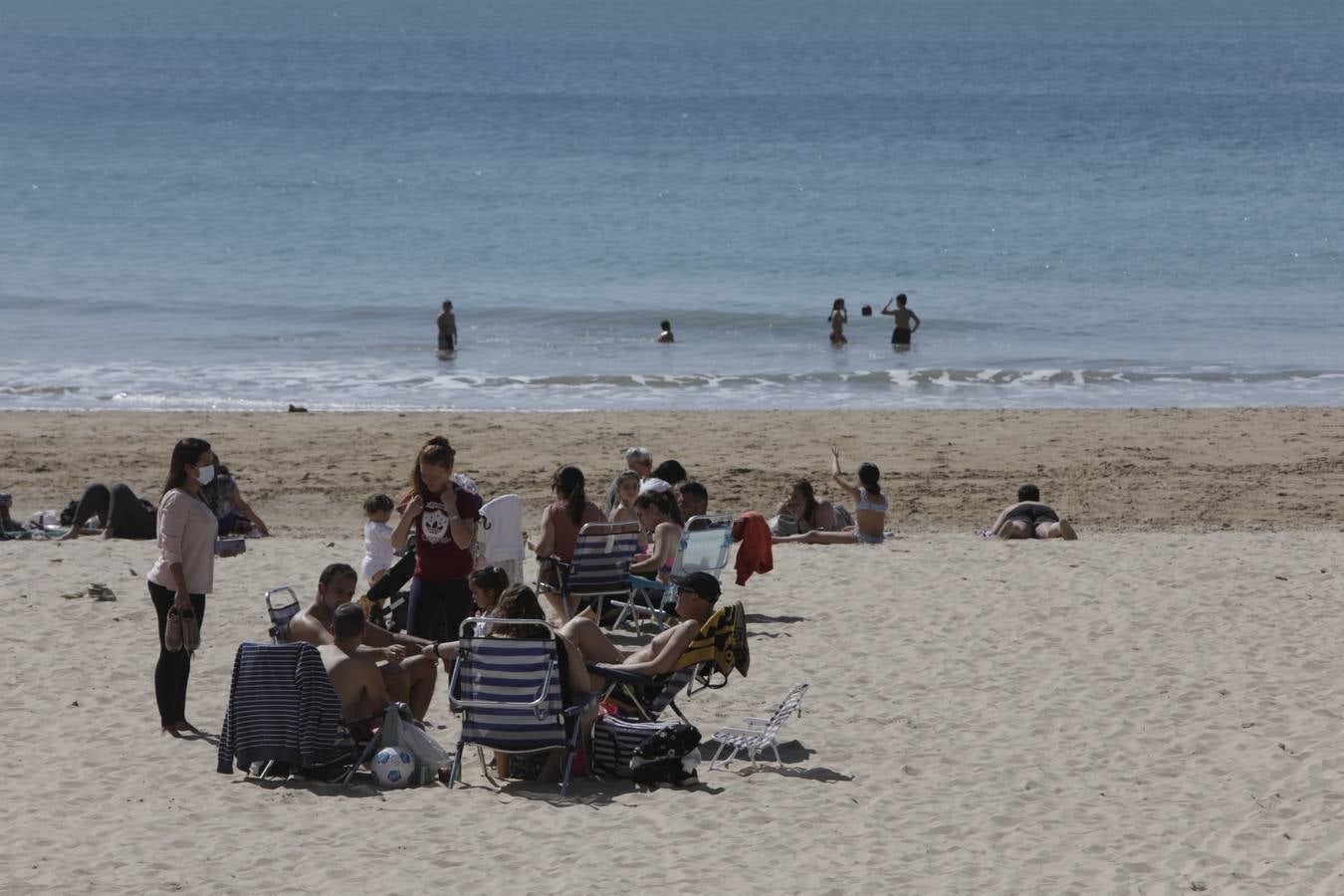 Fotos: ambiente en Cádiz en este primer sábado en el que la provincia está en nivel 2