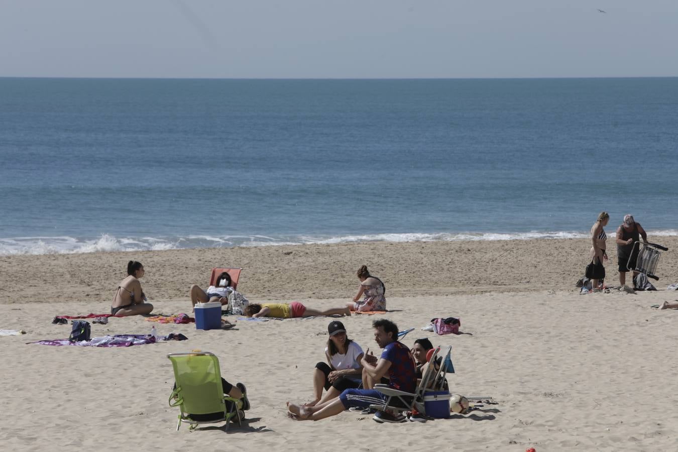 Fotos: ambiente en Cádiz en este primer sábado en el que la provincia está en nivel 2