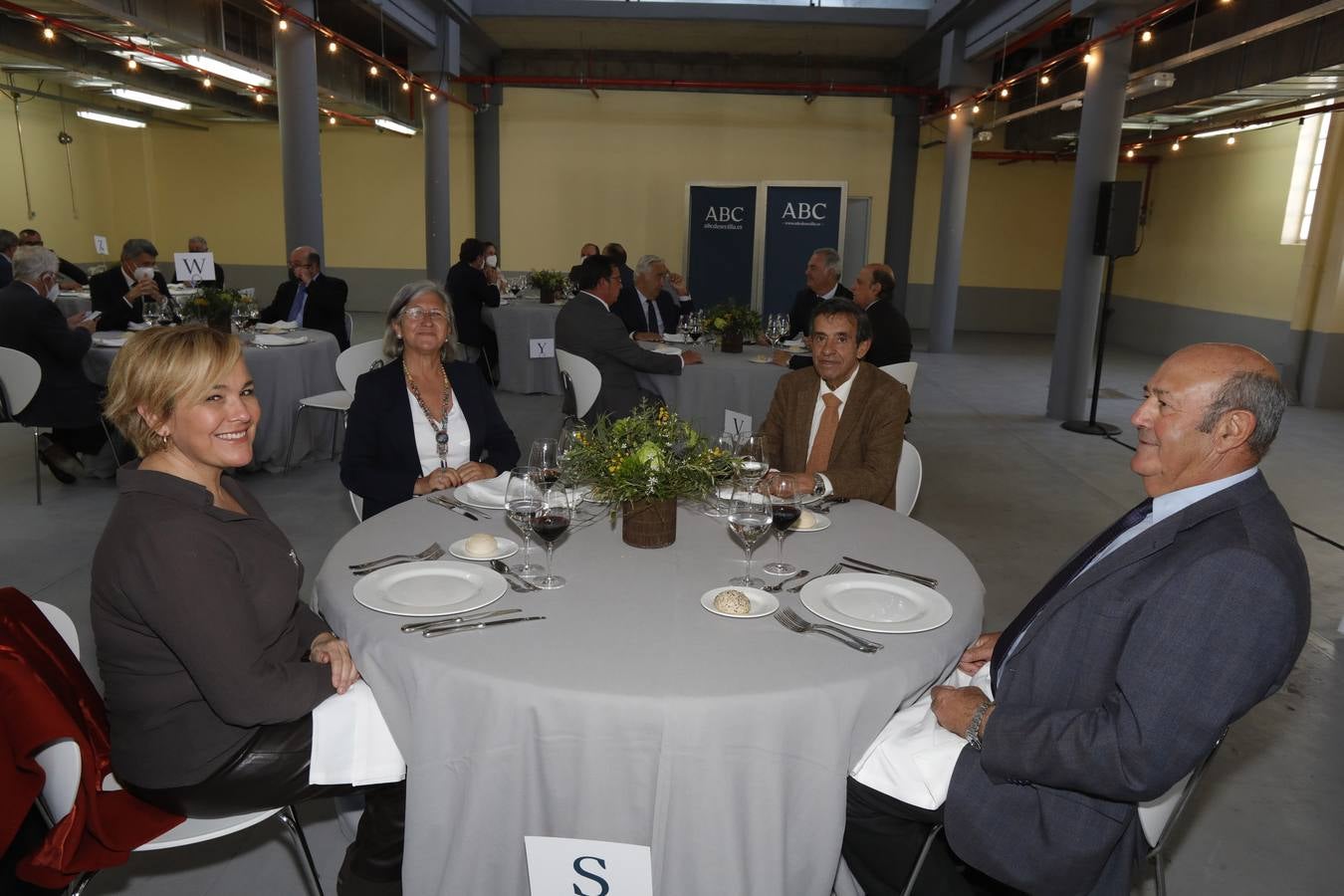 Yolanda Pelayo, Rocío Acosta, Enrique Pérez y Antonio Torres