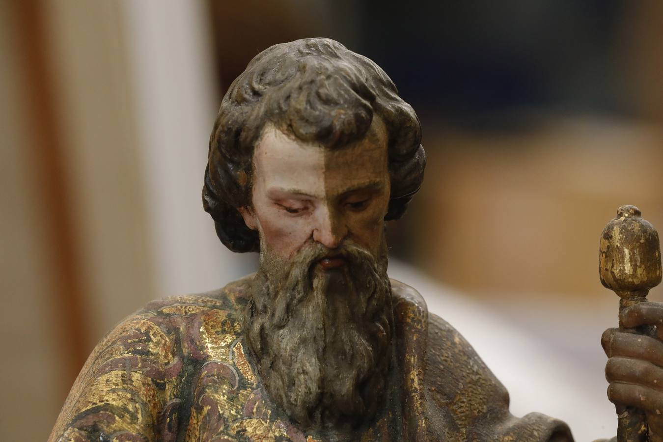 Fotogalería: Restauración de las esculturas y retablos de Santa Clara (y II)