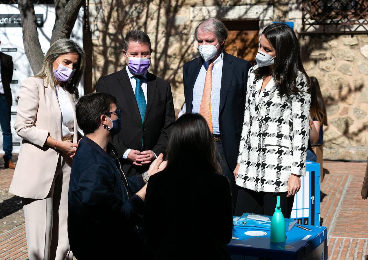 La visita de la Reina Letizia a Toledo, en imágenes