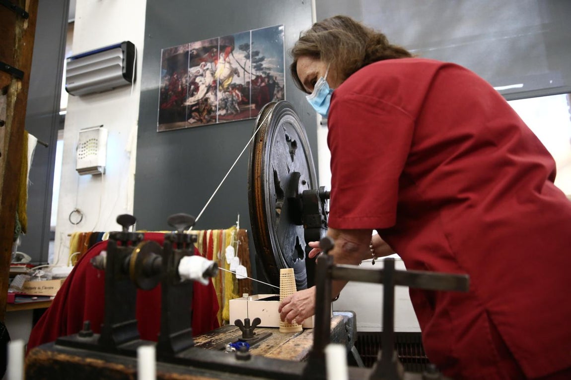 Tres siglos de historia de la Real Fábrica de Tapices, en imágenes
