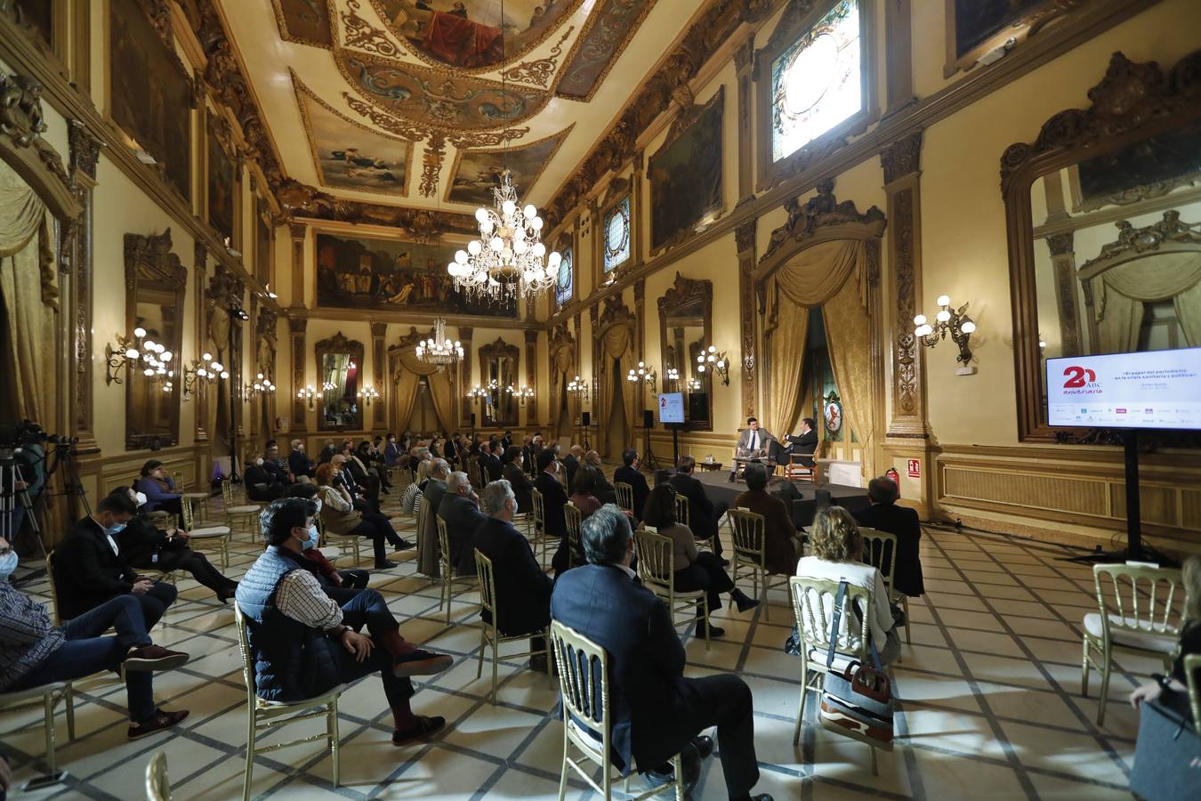 El director de ABC, Julián Quirós, clausura los actos del 20 aniversario de ABC Córdoba