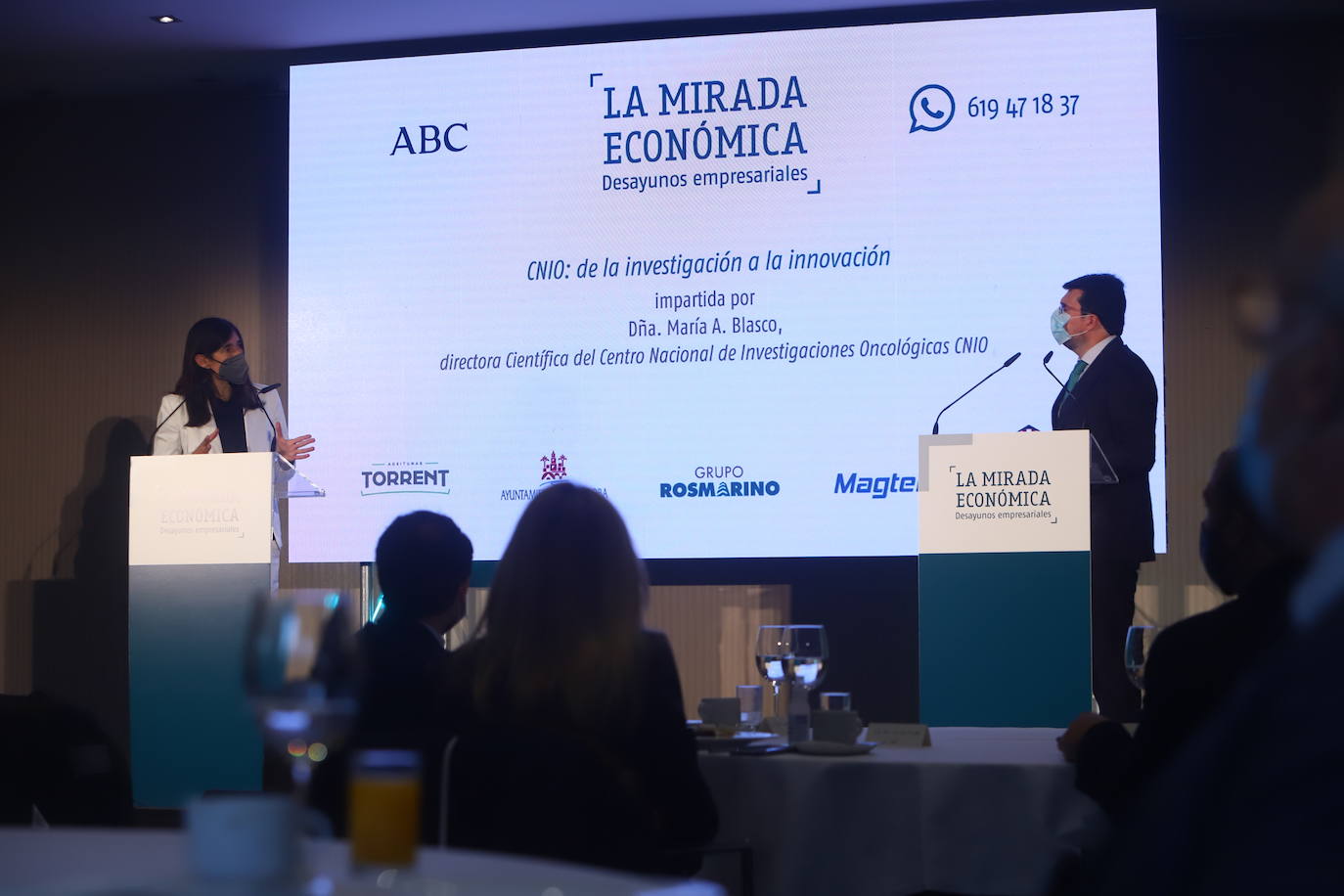 Fotogalería: María Blasco en la Mirada Económica de ABC Córdoba