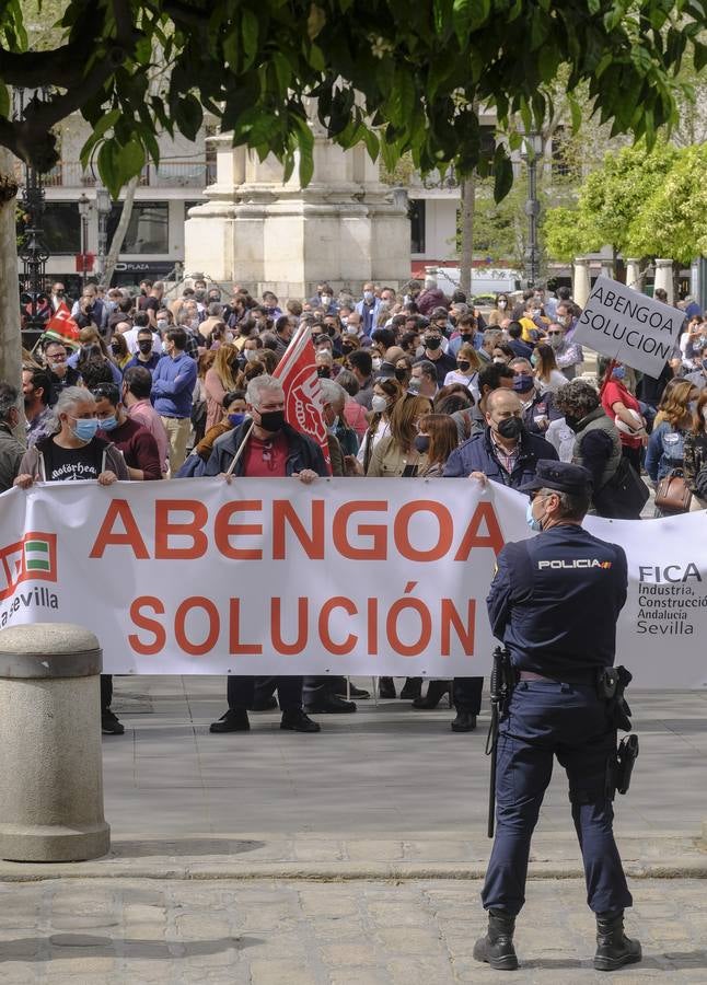 Fotogalería: Los trabajadores de Abengoa se movilizan por su empleo