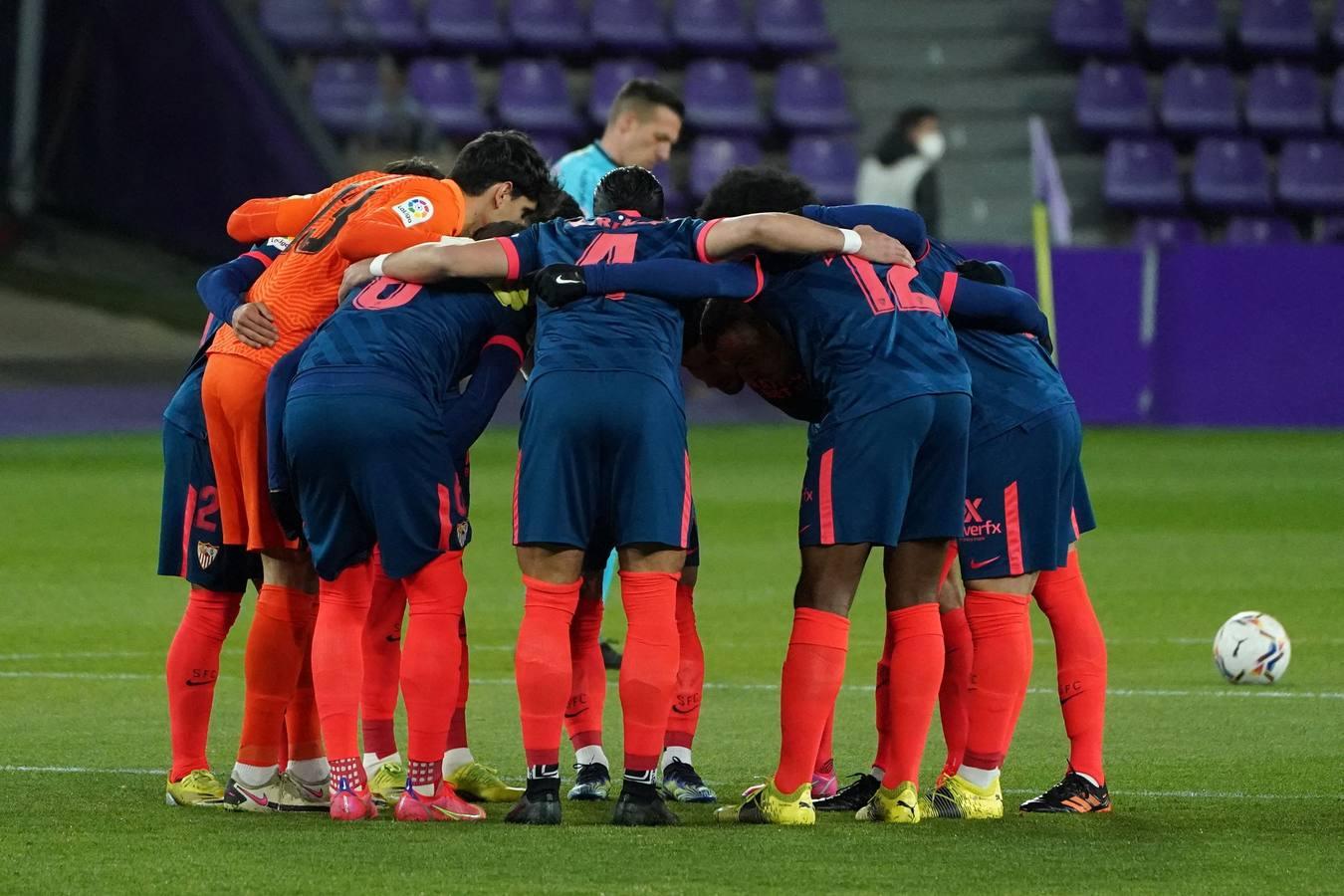 Fotogalería del partido entre el Valladolid y el Sevilla F.C.