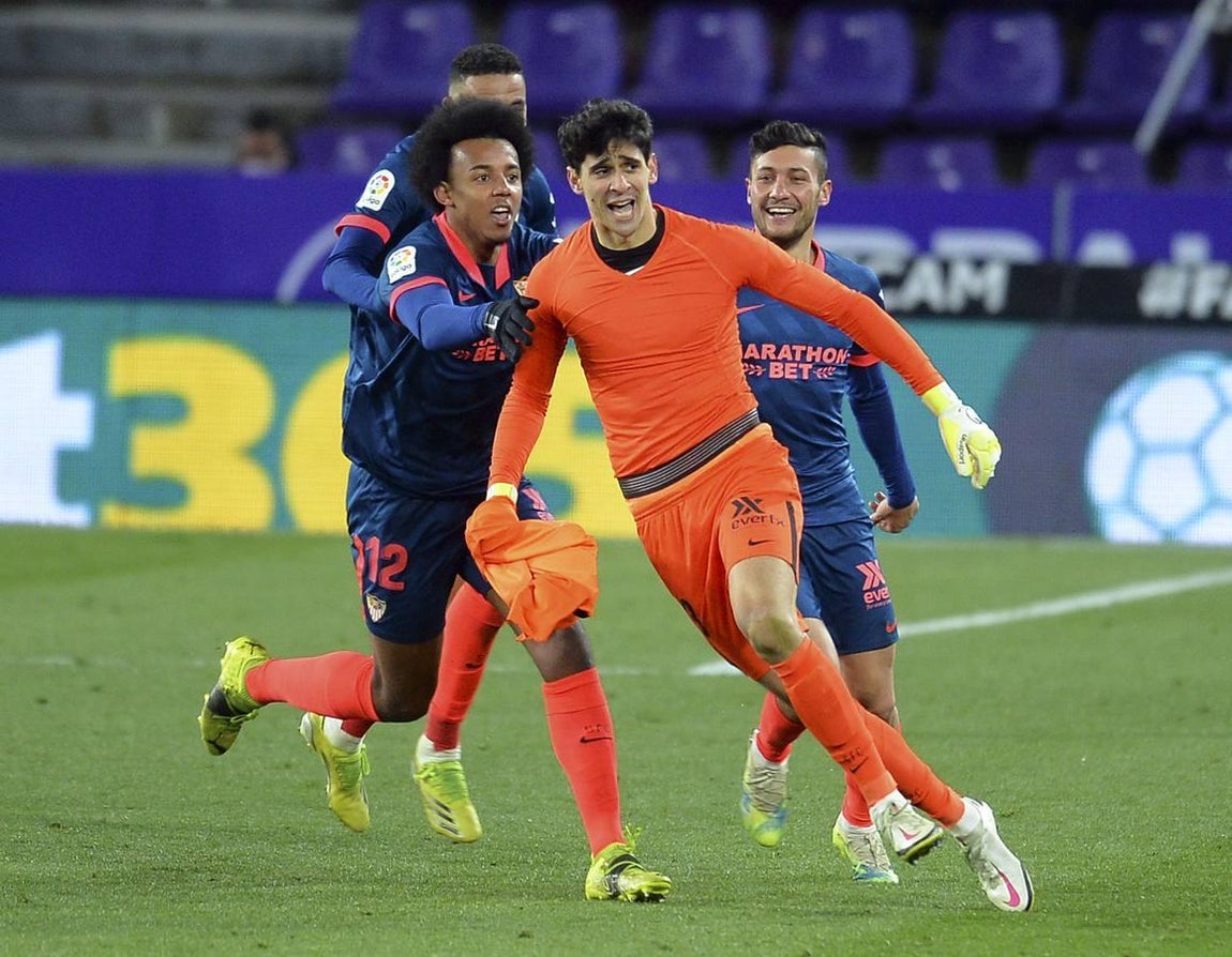 Fotogalería del partido entre el Valladolid y el Sevilla F.C.