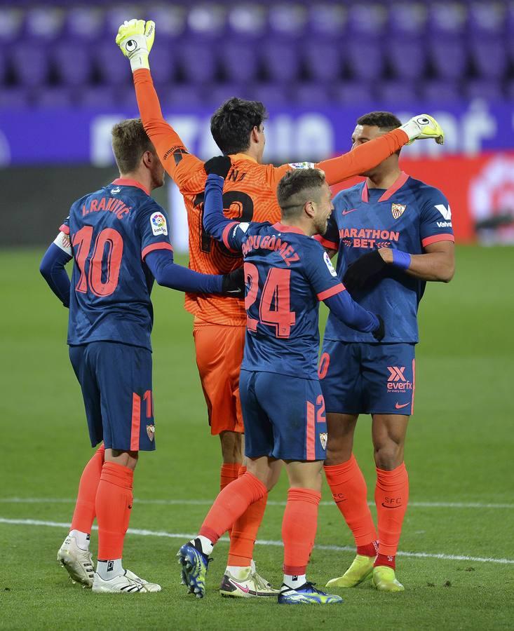 Fotogalería del partido entre el Valladolid y el Sevilla F.C.