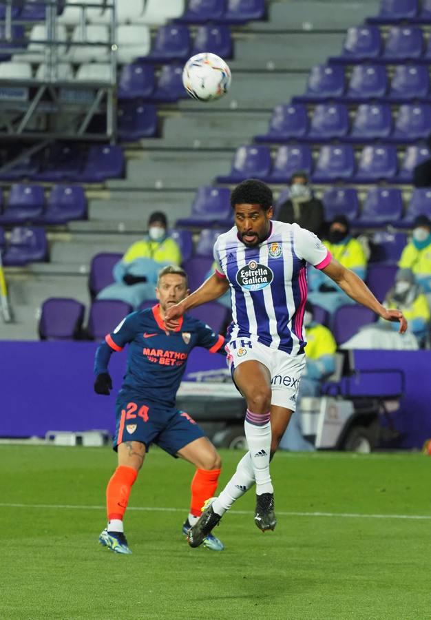 Fotogalería del partido entre el Valladolid y el Sevilla F.C.