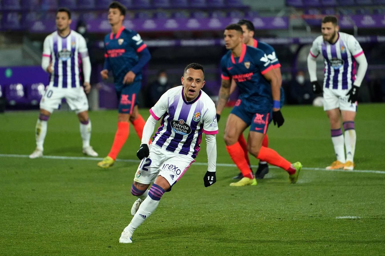 Fotogalería del partido entre el Valladolid y el Sevilla F.C.