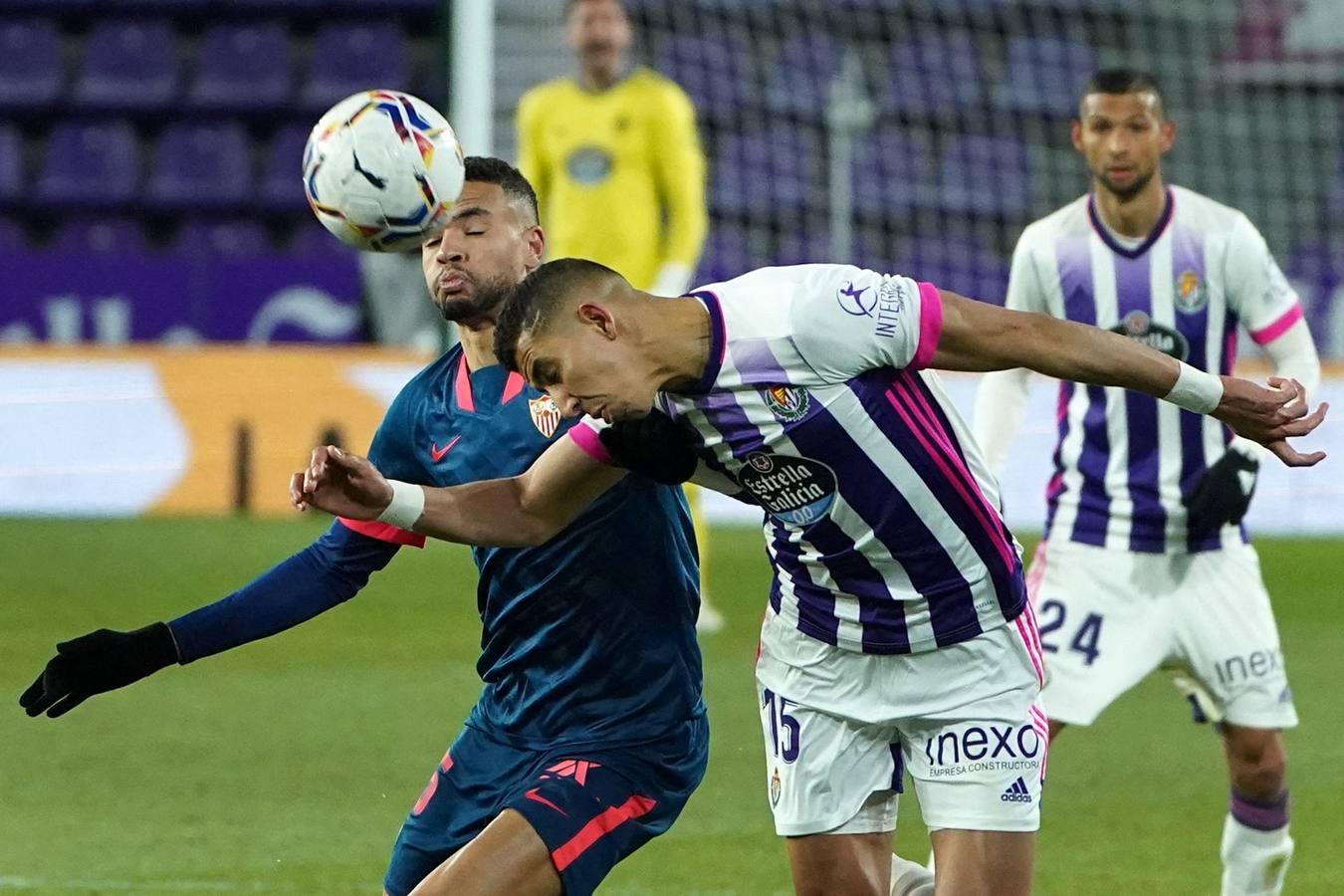 Fotogalería del partido entre el Valladolid y el Sevilla F.C.