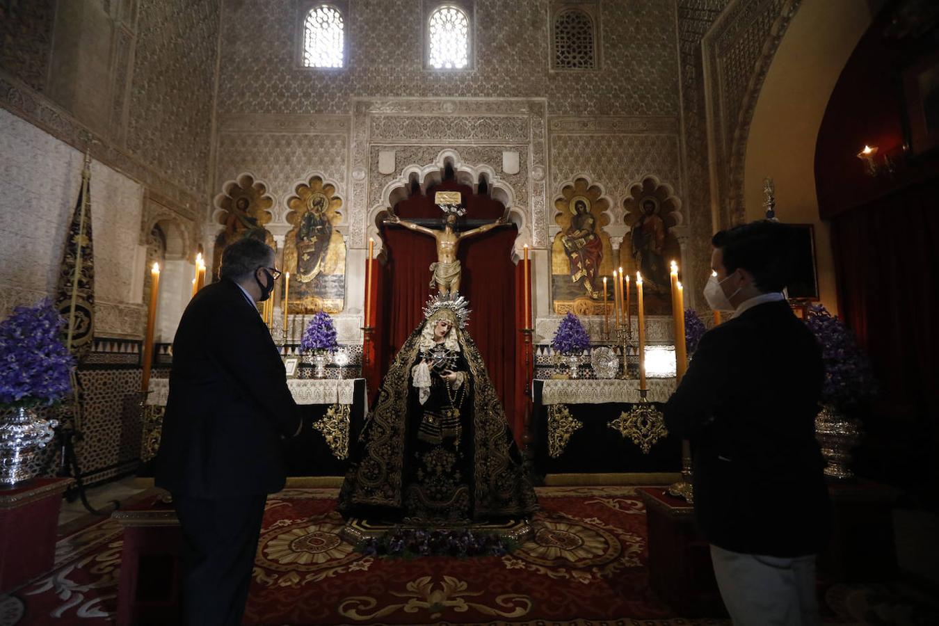 La veneración al Cristo de la Expiración y la Virgen del Silencio en Córdoba, en imágenes