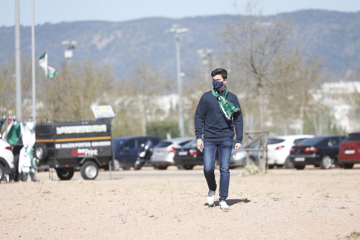 Las mejores imágenes del ambiente en el Córdoba CF - Betis Deportivo