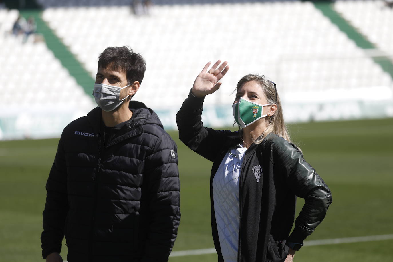 Las mejores imágenes del ambiente en el Córdoba CF - Betis Deportivo