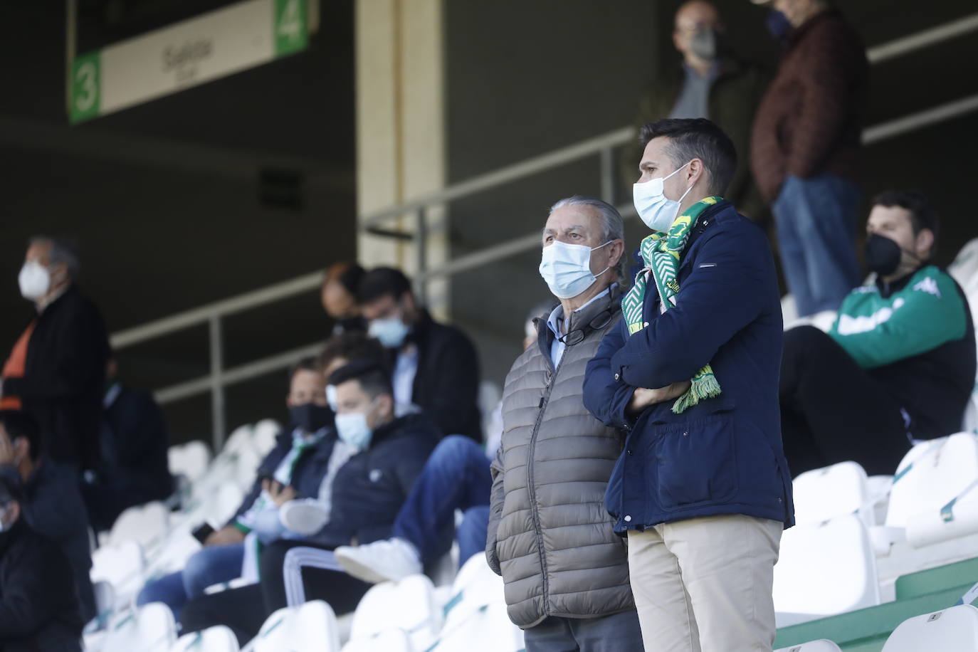 Las mejores imágenes del ambiente en el Córdoba CF - Betis Deportivo