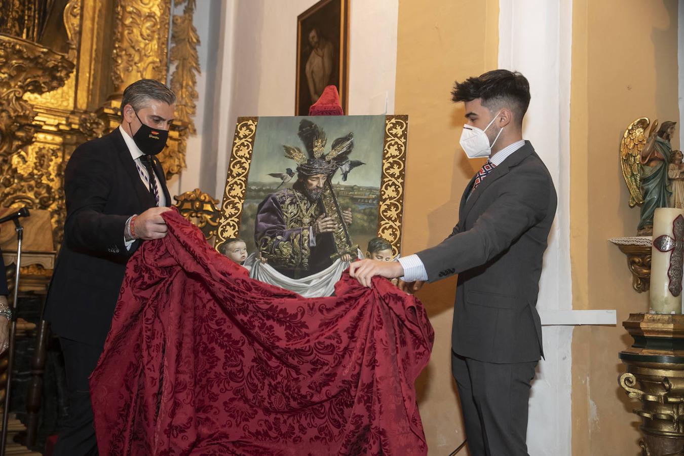 La nueva túnica bordada del Señor de la Pasión de Córdoba, en imágenes