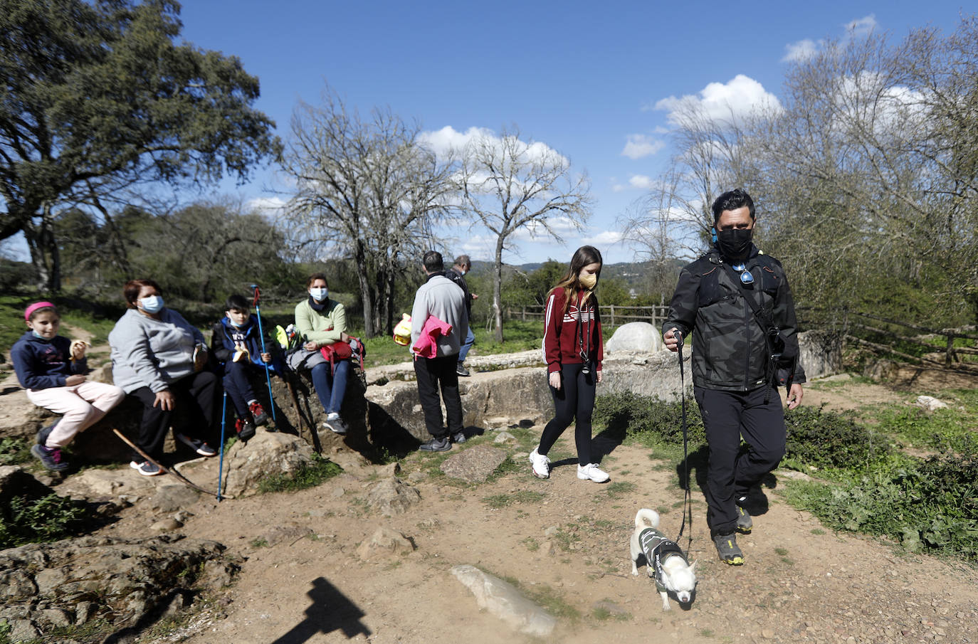 El ambiente de la Sierra de Córdoba en fin de semana, en imágenes