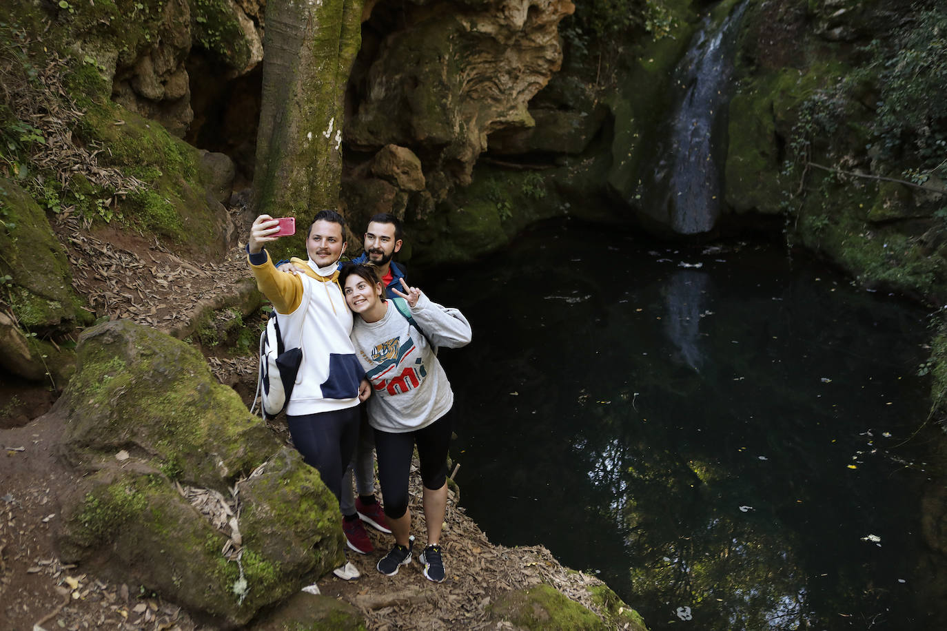 El ambiente de la Sierra de Córdoba en fin de semana, en imágenes