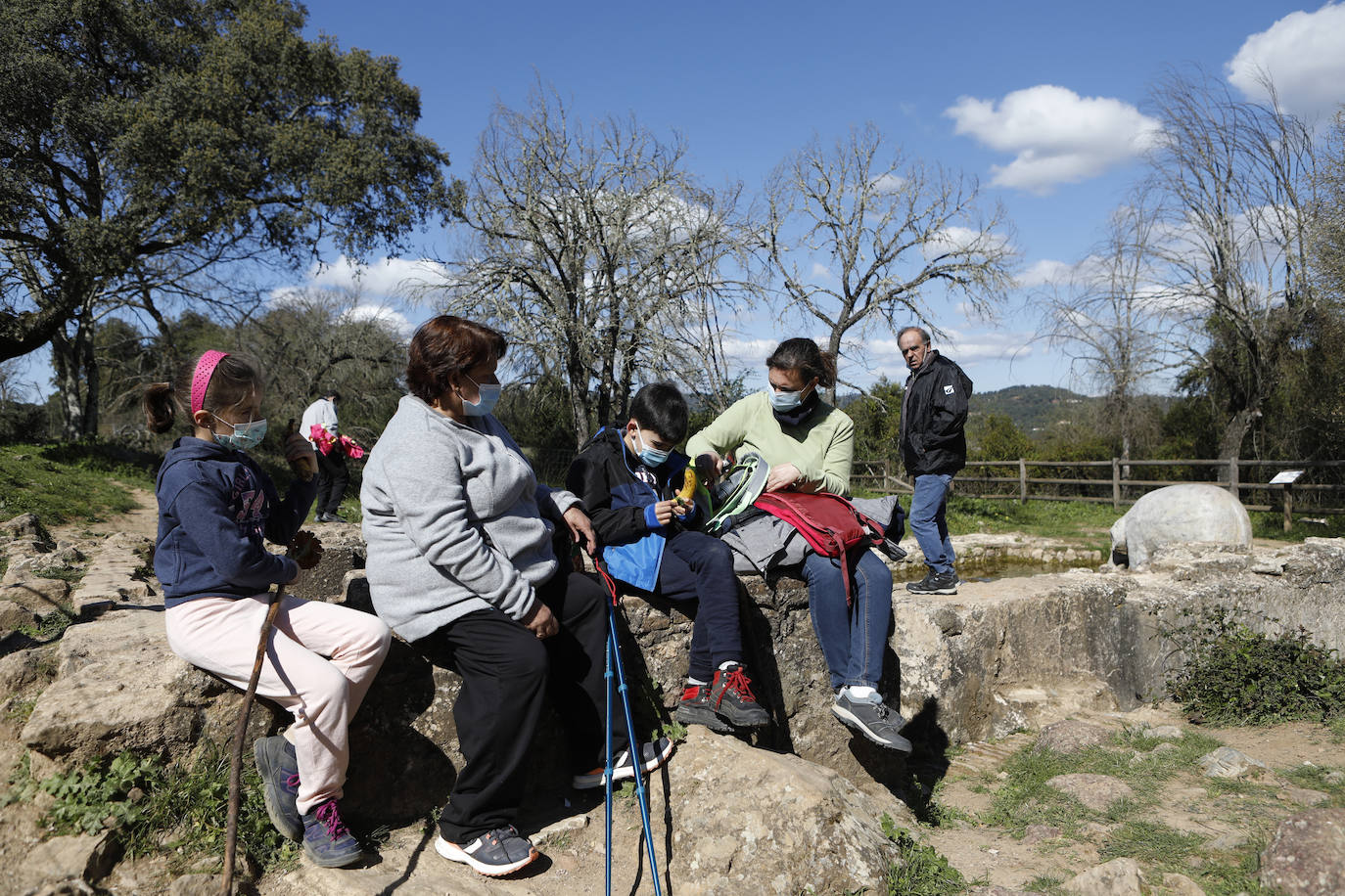 El ambiente de la Sierra de Córdoba en fin de semana, en imágenes