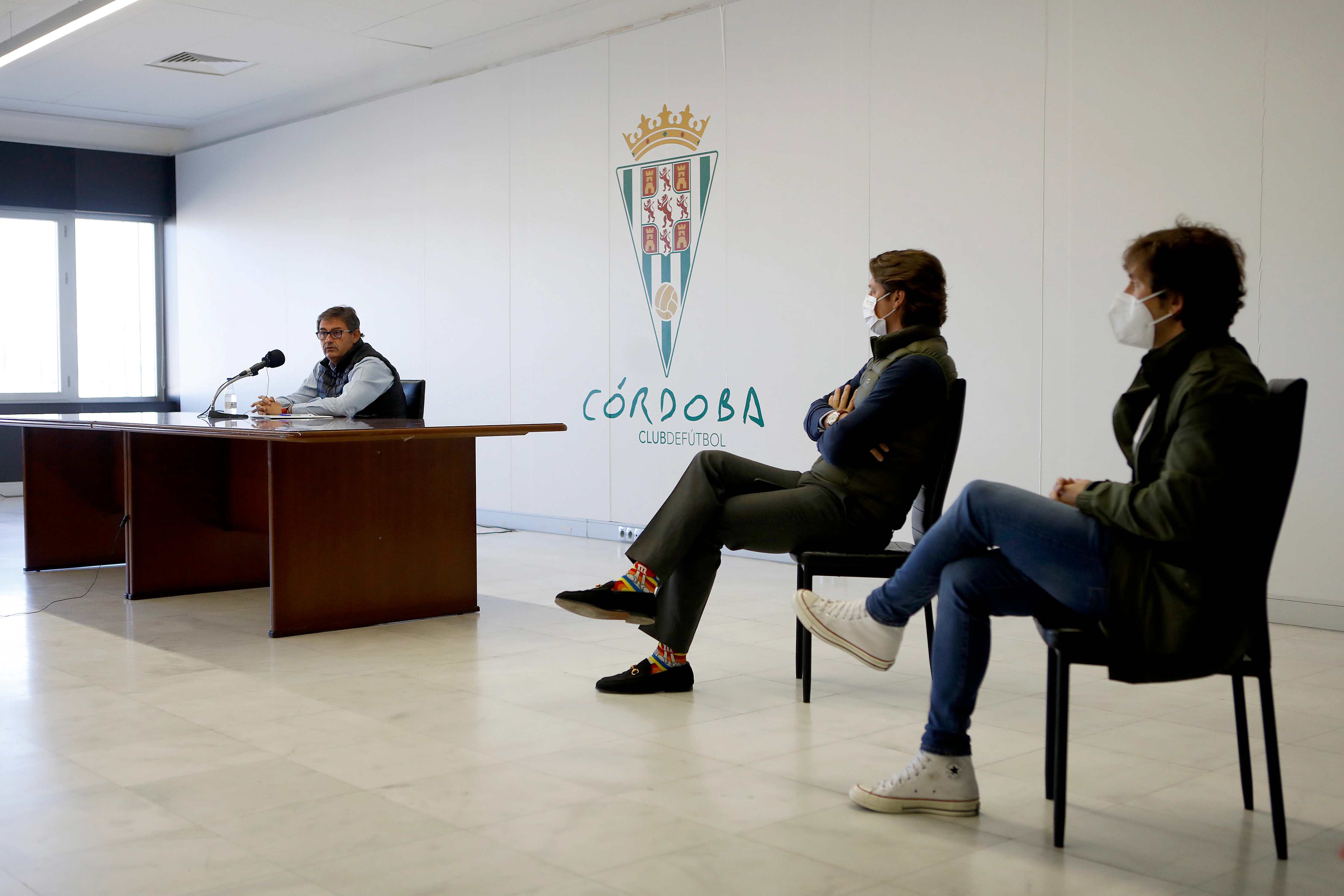 En imágenes, González Calvo explica el fracaso del Córdoba CF