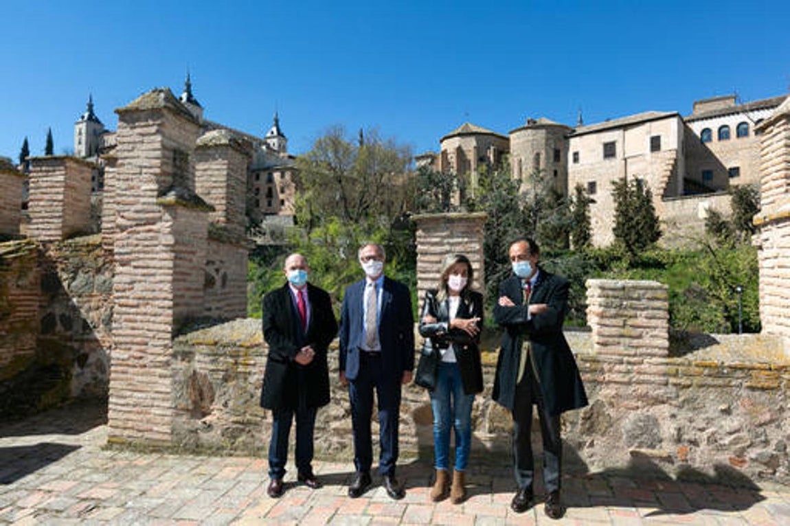 En imágenes: las entrañas del torreón del Puente Alcántara