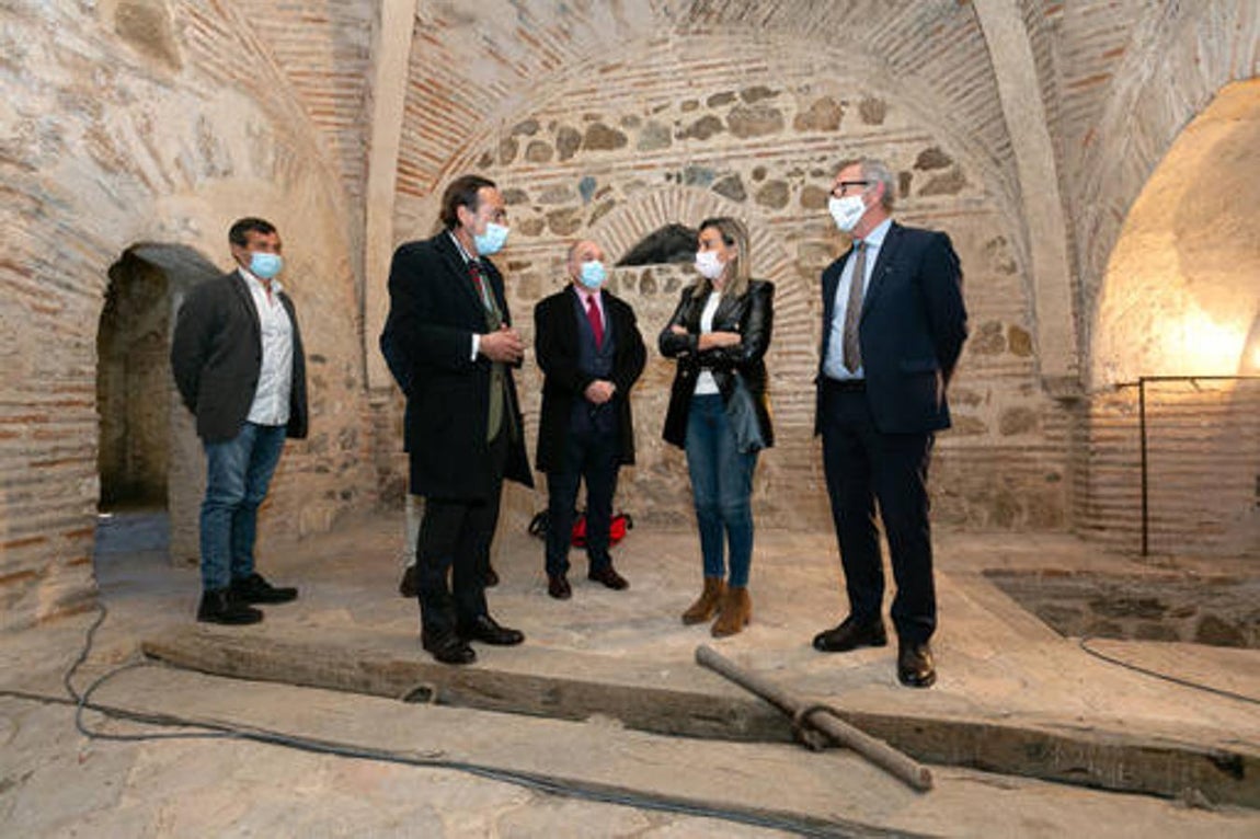 En imágenes: las entrañas del torreón del Puente Alcántara