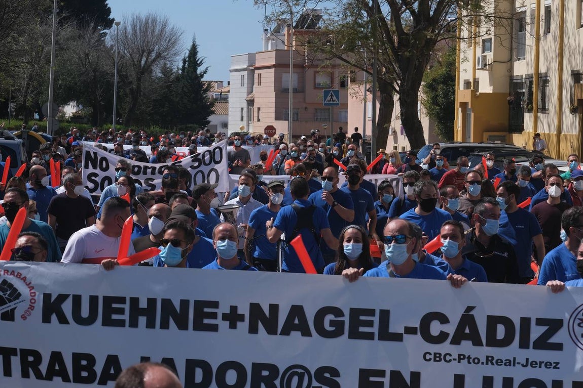 FOTOS: Manifestación de Airbus Puerto Real