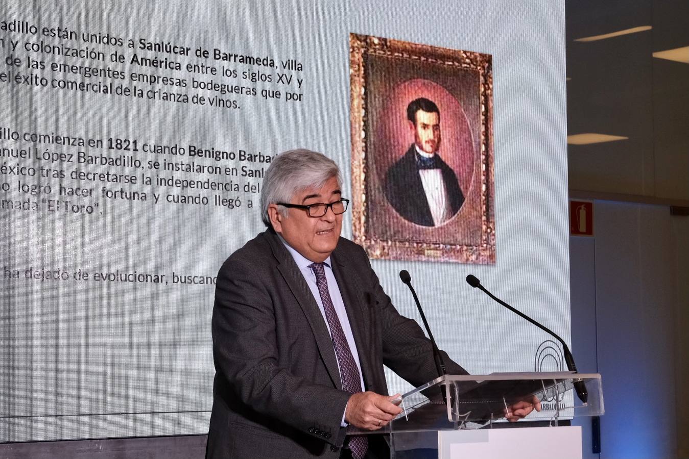 FOTOS: Conferencia &#039;Bodegas Barbadillo, 200 años de espíritu pionero&#039;, a cargo de Manuel Barbadillo Eyzaguirre