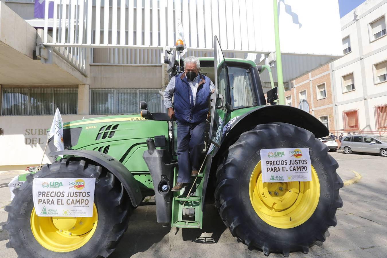 La protesta de los agricultores contra el Gobierno en Córdoba, en imágenes