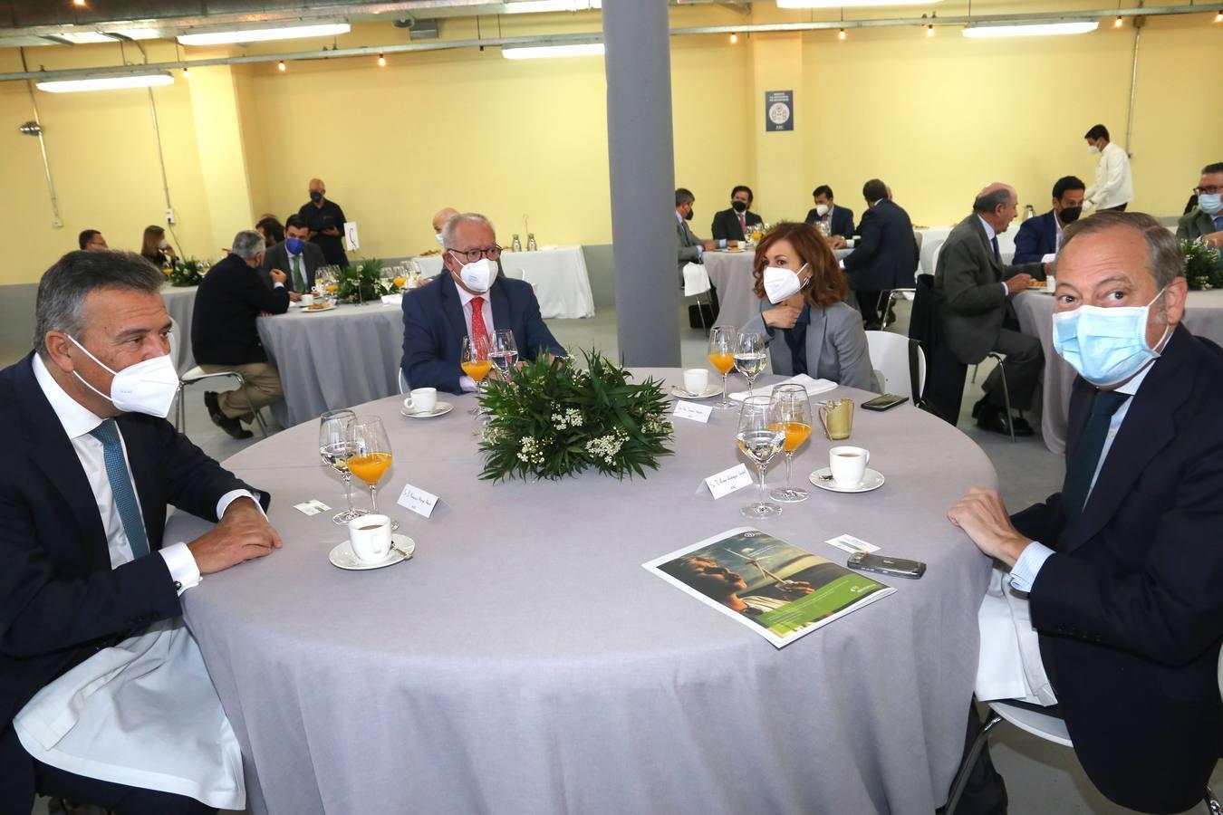 Francisco Astorga, Álvaro Ybarra, Susana Sanjuán y Álvaro Rodríguez Guitart