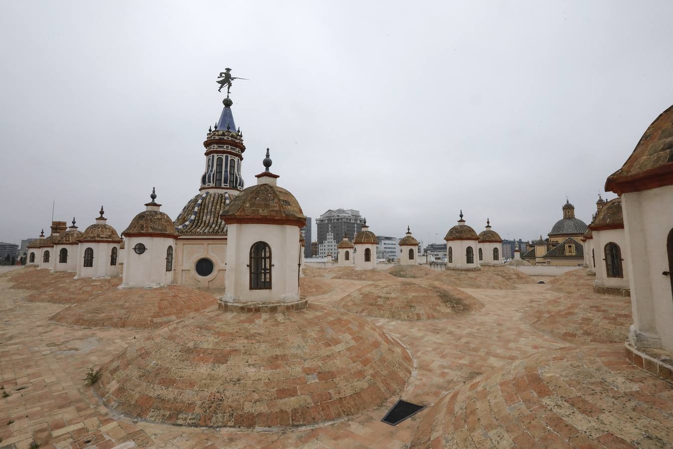 Techos de la Fábrica de Artillería de Sevilla