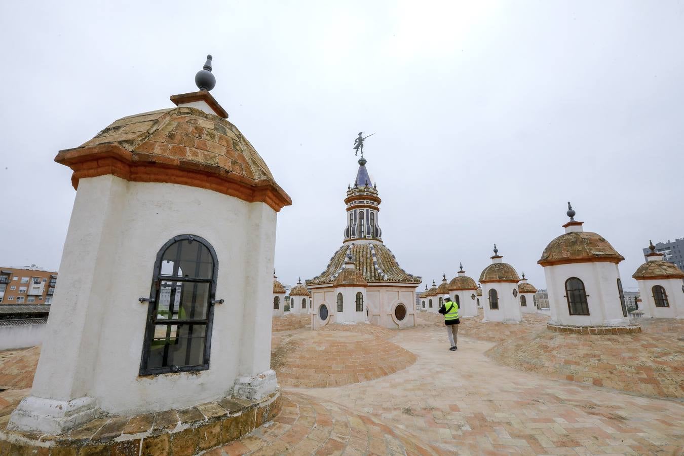 Techos de la Fábrica de Artillería de Sevilla