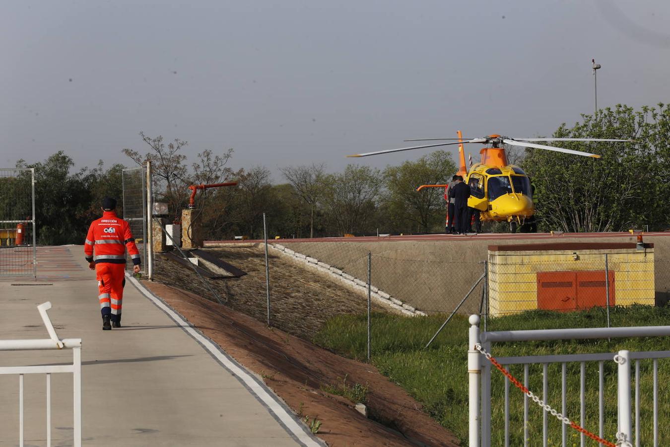 La presentación en Córdoba de los helicópteros del 061, en imágenes