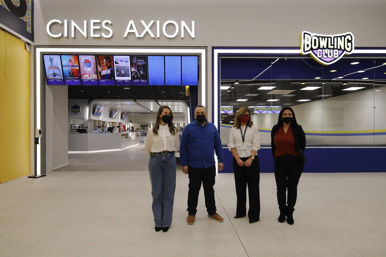 La inauguración de los cines Axion en Córdoba, en imágenes