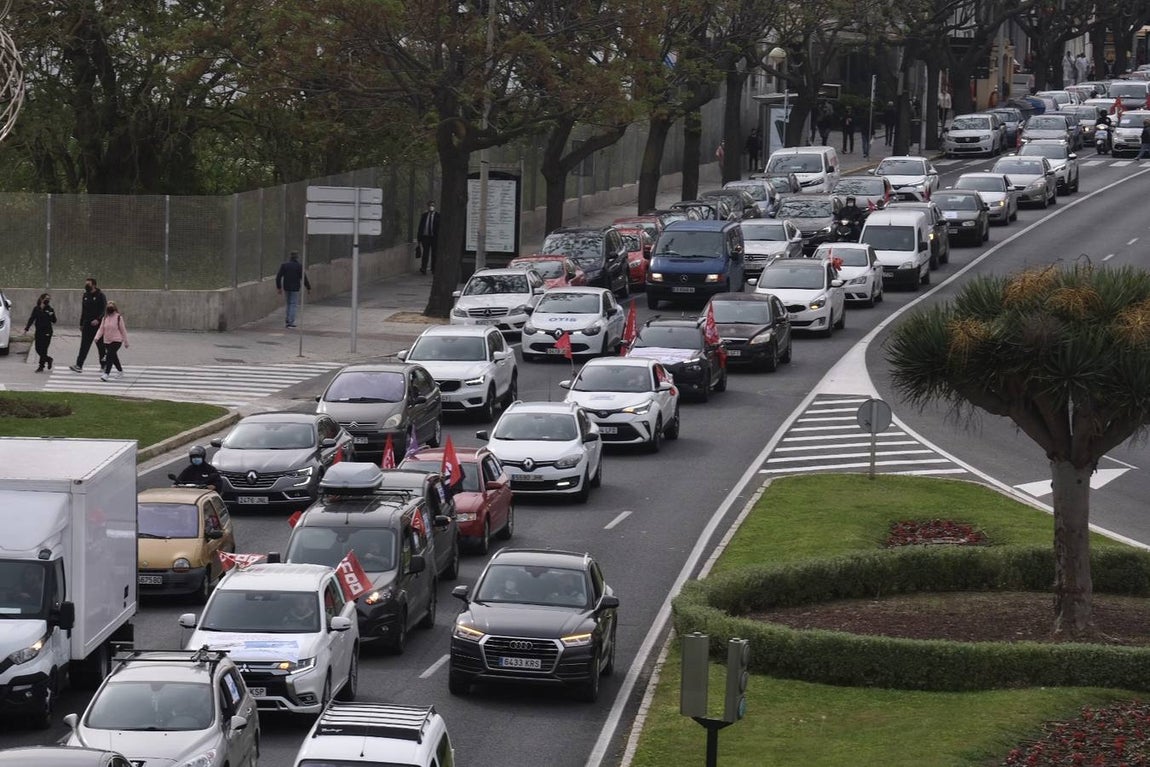 FOTOS: Airbus colapsa Cádiz con sus protestas