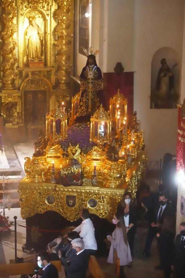 Semana Santa de Córdoba 2021 | Las imágenes del Rescatado en el Domingo de Ramos