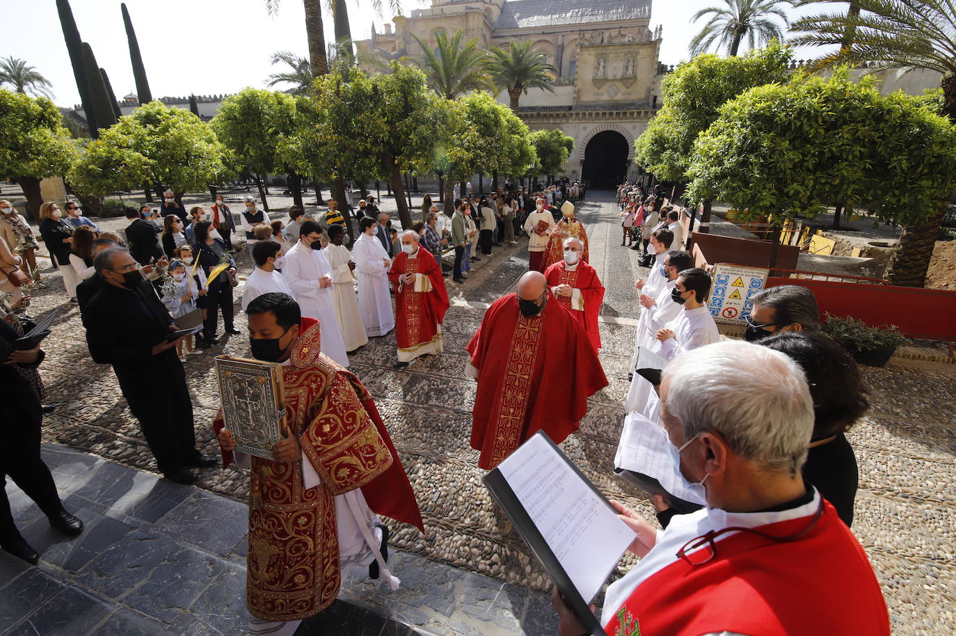 La Misa de Palmas en la Santa Iglesia Catedral de Córdoba, en imágenes