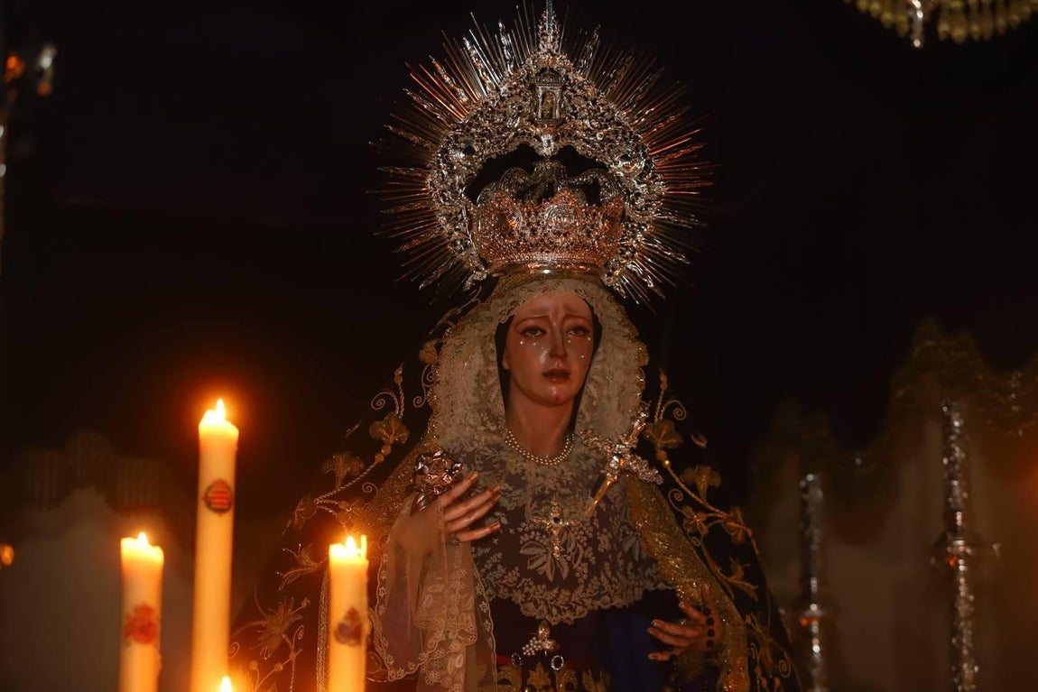 Semana Santa de Córdoba 2021 | Las imágenes de Las Penas en el Domingo de Ramos