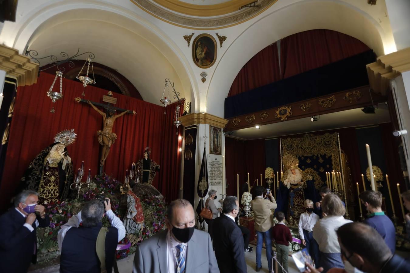 Semana Santa de Sevilla 2021: las imágenes de las Aguas en el Lunes Santo