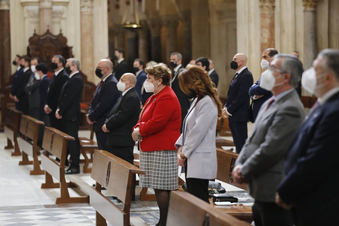 Semana Santa de Córdoba 2021 | Las imágenes del acto conjunto del Lunes Santo en la Catedral