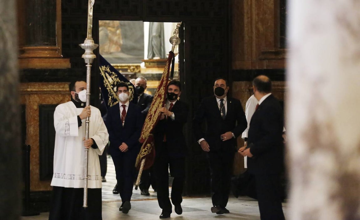 Semana Santa de Córdoba 2021 | Las imágenes del acto conjunto del Lunes Santo en la Catedral