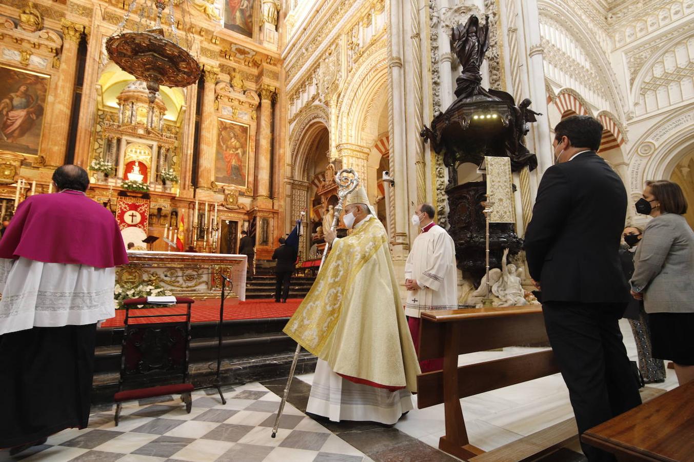 Semana Santa Córdoba 2021| Las imágenes del acto de las cofradías de Martes Santo en la Catedral