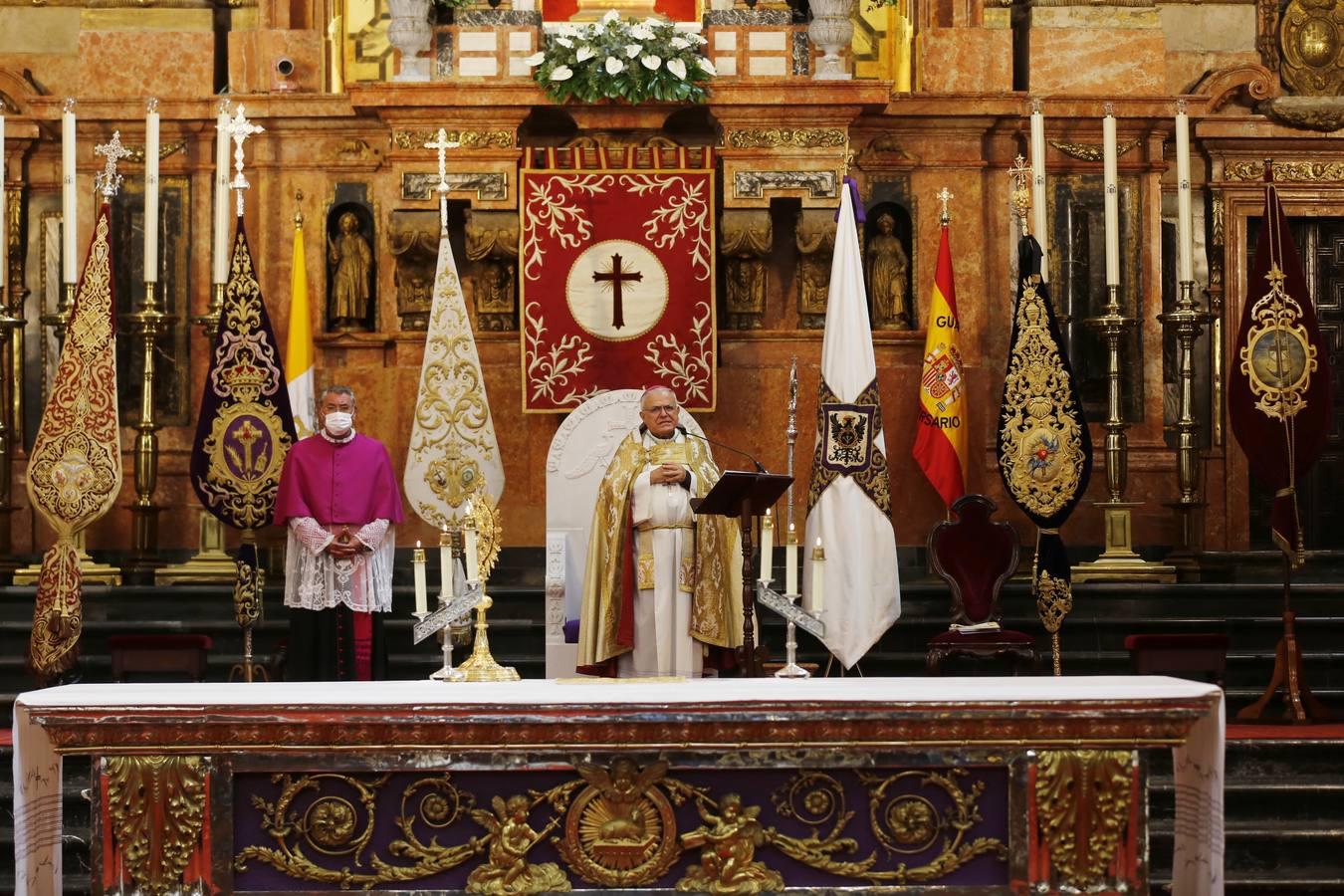 Semana Santa Córdoba 2021| Las imágenes del acto de las cofradías de Miércoles Santo en la Catedral