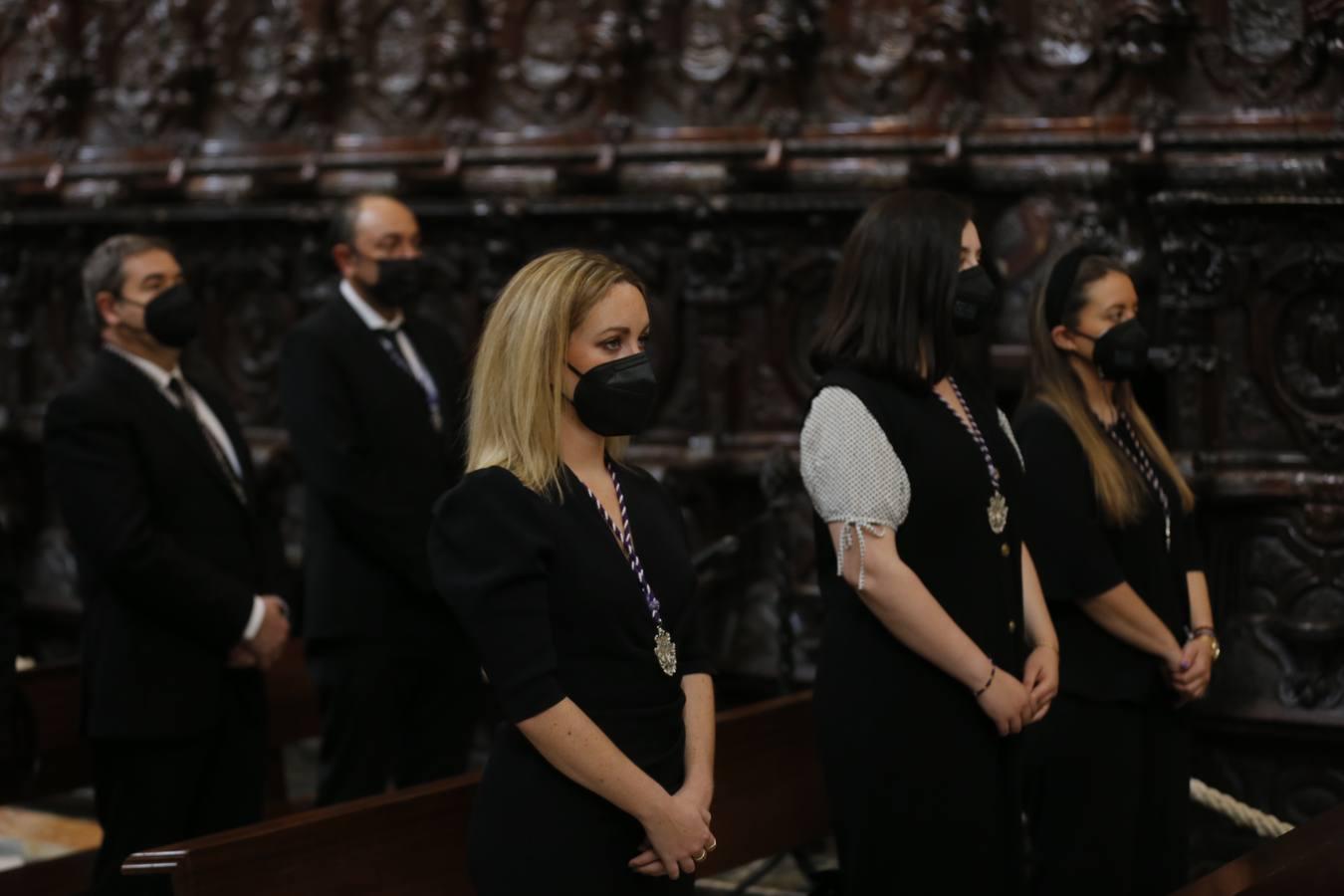 Semana Santa Córdoba 2021| Las imágenes del acto de las cofradías de Miércoles Santo en la Catedral