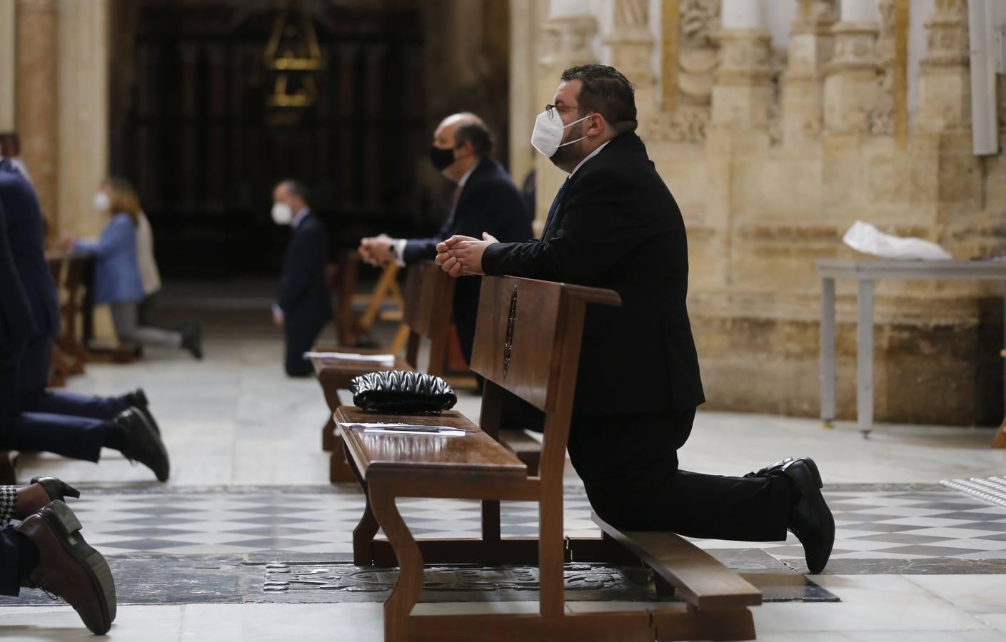 Semana Santa Córdoba 2021| Las imágenes del acto de las cofradías de Miércoles Santo en la Catedral