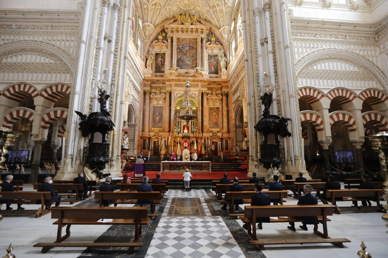 Semana Santa Córdoba 2021| Las imágenes del acto de las cofradías de Miércoles Santo en la Catedral